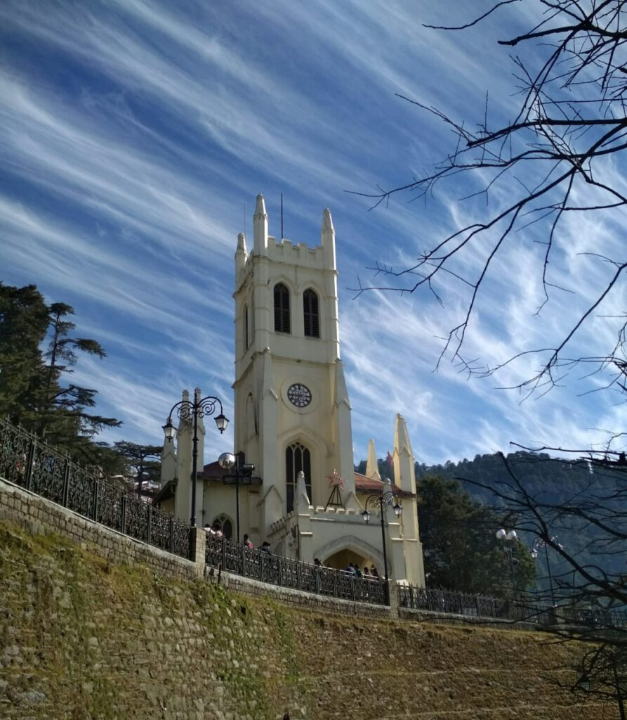 church in shimla